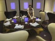 Dîner dans un A380, c’est possible